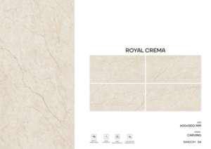 Carreaux de porcelaine élégants et luxueux, grand format 600x1200, pour sols et murs, décoration intérieure moderne - Product Image 4