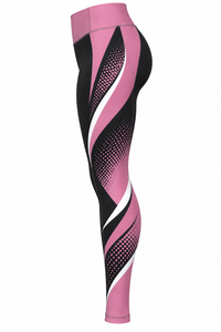 Latest Design Sublimation Printed Yoga <b>Leggings</b> Pants Outdoor Gym Training Wear Sublimated <b>Leggings</b> Elastic Waist Yoga <b>Leggings</b> - Product Image 3
