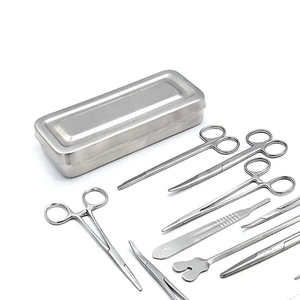 Professional 13 PCS Minor Surgical Instrument Set Stainless Steel Manual Medical Grade Tools by Dentavex - Product Image 5