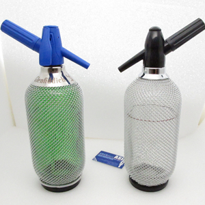 Siphon à soda en verre écologique avec certification CE/UE, accessoire de bar Sparklets London pour eau gazeuse - Product Image 5