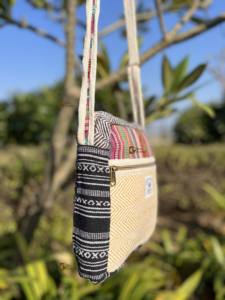 Sac bandoulière tendance en jute pour femmes, fibre naturelle, écologique, sac décontracté - Product Image 4