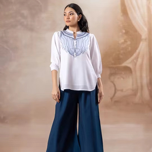 Robe de nuit assortie style bohème hippie, en soie respirante, patchwork, longueur midi, robe de bal, design bohème élégant, prix export mode - Product Image 1