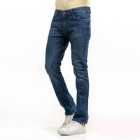 Jeans décontractés pour hommes à la coupe droite, légers, multi-poches, 100% coton, respirants et écologiques, marque privée