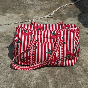 Bolsa de Viaje Acolchada de Algodón Ligero, Ecológica y Hecha a Mano, con Diseño Plegable, Estilo Indio, para Fin de Semana - Product Image 2