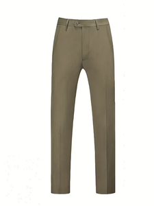 Men's Business Casual Suit Single Breasted Plus Size Lightweight 100% Cotton Pocket Details for Spring Autumn Made Bangladesh - Product Image 4