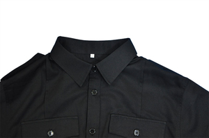 Chaqueta de Trabajo de Alta Visibilidad para Hombre, Personalizada, 100% Algodón, de Secado Rápido, Manga Corta, Uniforme de Seguridad Blanco - Product Image 4