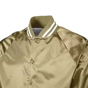 Custom Made Factory Manufacture High Quality Baseball Satin Varsity <b>Jacket</b> Custom Color Letterman Satin Varsity <b>Jacket</b> - Product Image 6