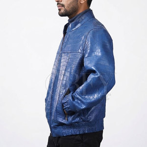 Chaquetas de Cuero Sintético para Hombre, Ligeras, con Cierre Frontal, Cuello Alto, Tela de PU, Dobladillo Acanalado, Ajuste Cómodo, Casuales, para Uso Diario, Resistentes al Viento - Product Image 5