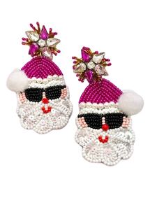 Pendientes de gota colgantes con bordado de cuentas artesanales de árbol de Navidad, joyería elegante y Premium de Hiba Enterprises - Product Image 4