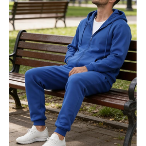 Ropa Deportiva de Algodón con Impresión Térmica de Nombre/Número Personalizado - Chándal de Gimnasio Personalizado para Hombre - Product Image 2