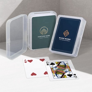 Custom 0.32mm Matte Finish <b>Plastic</b> Playing Cards in <b>Plastic</b> Box - Product Image 2