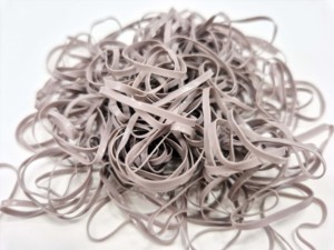 Élastiques à cheveux TIETYP, bandeaux en caoutchouc élastique, couleur unie, minimaliste, moderne, usage quotidien, pour femmes, emballage en carton, fabriqué en Corée - Product Image 4