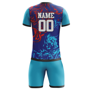 Ensemble de maillots de football personnalisés 2026 – Tenues d'entraînement athlétiques imprimées pour hommes, femmes et jeunes – T-shirts et shorts pour fans de sport - Product Image 5
