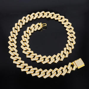 Men's S925 Silver Moissanite <b>Chain</b> Necklace Rhodium Plated Hiphop Link <b>Chain</b> Everyday Wear - Product Image 4
