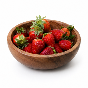 Tazón para Ensalada de Frutas de Madera de Acacia Premium, Hecho a Mano, Tazón de Madera Natural para Servir, Pulido, Decorativo para Mesa de Cocina o Comedor, Regalo - Product Image 1