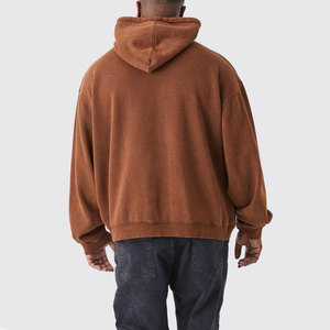 Men's Fleece Pullover <b>Hoodie</b> New Design Quick Dry Breathable <b>Plain</b> Dyed for Winter Use Clush Industries - Product Image 2