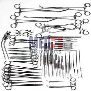 Juegos de instrumentos de cirugía vascular con instrumentos manuales de acero inoxidable 97 piezas de Med Innovation - Product Image 2