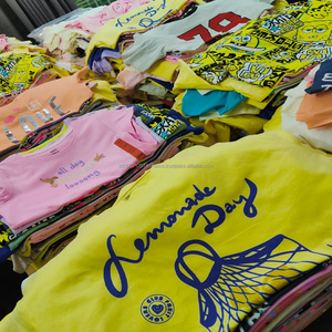 Camisetas de Algodón 100% Auténticas de Marca, Excedentes, Restantes, en Stock, Lote Nuevo, Moda Y2K para Niños y Niñas, Venta al Por Mayor - Product Image 6