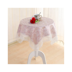 Nappe brodée écologique certifiée GOTS en coton personnalisé 60x120 pouces Design léger adapté à la décoration intérieure moderne - Product Image 5