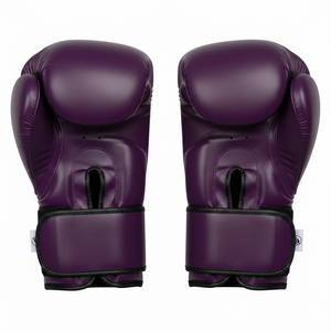 Guantes de Boxeo de Cuero Sintético Transpirables y Ligeros, Guantes de Entrenamiento con Correa de Muñeca Ajustable, Talla 10oz-14oz - Product Image 6