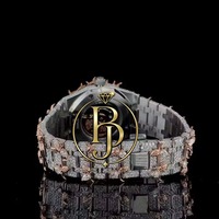 Reloj de Pulsera Analógico de Lujo de Cuarzo y Acero Inoxidable con Cristal, Marcadores Rojos, Fecha, Resistente al Agua 10 Bar, Ecológico y Ligero