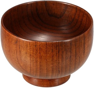 Bol à savon pour hommes, 1 pièce, en bois, pour soins du visage, tasse crème, rasage, non incluse - Product Image 1