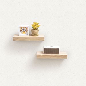 Mensole Galleggianti in Legno da 30 cm per Bagno, Camera da Letto, Soggiorno, Cucina - Mensole Sospese per Libri/Organizzazione/Contenitori - Product Image 6