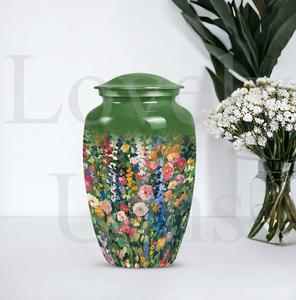 Urna decorativa para cenizas humanas, florero conmemorativo, recuerdo funerario, tributo digno. - Product Image 5