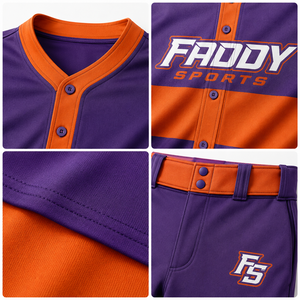 Uniforme de baseball personnalisé sublimé, tenue de sport complète pour équipe, vêtements de sport pour hommes, respirant, séchage rapide, maillot de baseball avec pantalon, vente en gros - Product Image 4