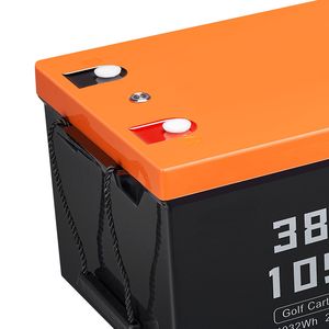 Batteria al Litio per Golf Cart 36V 105Ah, Batteria 36 Volt per Golf Cart con BMS 200A, Monitor LCD, App Mobile, Batteria LiFePO4 Nominale 50Ah 400Ah - Product Image 3