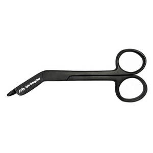 กรรไกรตัดผ้าพันแผลสแตนเลสสีดำแบบแมนนวลสำหรับพยาบาล พร้อมโลโก้สั่งทำได้ ราคาขายส่ง สำหรับงานพยาบาลมืออาชีพและงานฉุกเฉินทางการแพทย์ - Product Image 2