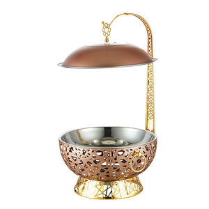 ถาดอุ่นอาหารหรูหรา ถาดอุ่นอาหารโบราณ ถาดอุ่นอาหารหรูหราพร้อมฝาปิด - Product Image 6