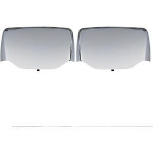 Copri Specchietti Cromati per Cofano, Coppia Perfettamente Compatibile con Kenworth T680 Peterbilt 579/587, Lato Passeggero e Conducente - Product Image 3