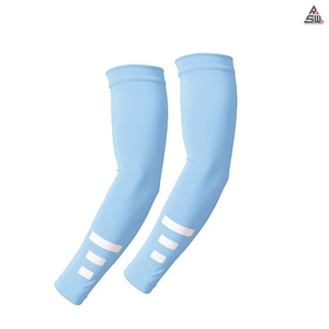 Manchons de bras personnalisables par sublimation, anti-UV, en nylon/cachemire, respirants, légers, haute qualité, unisexe, grandes tailles, pour le cyclisme - Product Image 5