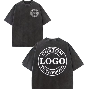 Front-Custom Printed Chest Labels Personalized Customization Your <b>Own</b> Images Custom Text Polyester Crew Neck Silk T-Shirts - Product Image 1