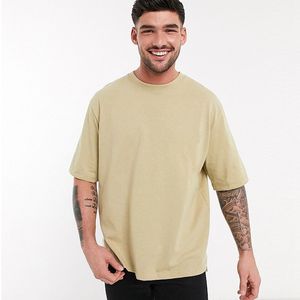 เสื้อยืดคอกลมทรงปกติ ผ้าฝ้าย 100% คุณภาพพรีเมียม ระบายอากาศได้ดี สวมใส่สบาย แขนสั้น ดีไซน์เรียบง่าย สีพื้น - Product Image 1