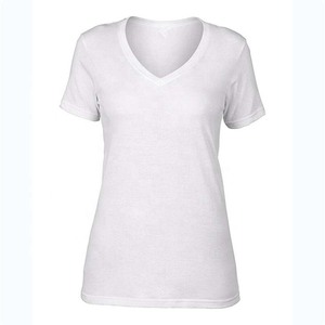 Men's <b>V</b>-Neck Short Sleeve Solid Color T-Shirt 100% Cotton Regular <b>Fit</b> Casual Jersey Knitted Plain Dyed Blank Design - Product Image 3