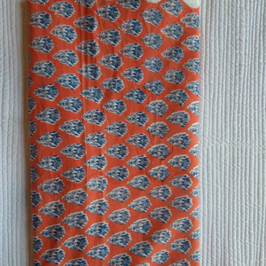 Sustainable Custom Block Printing Fabric Sewing Crafting Dresses, Bags & Home Bedding Furnihsing Redesigner Multipurpose Fabric - Product Image 1