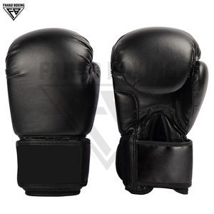 Guantes de Boxeo Personalizados de Color Negro, Duraderos, de Primera Calidad, para Entrenamiento de Muay Thai, Kickboxing, Protección en Combate - Product Image 6