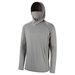 Camiseta de Pesca con Capucha y Protección Facial UPF 50, Unisex, de Manga Larga, Anti-UV, Secado Rápido, con Logotipo Personalizado - Product Image 2