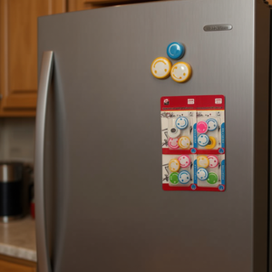 Aimant de tableau noir motif Smiley pour tableau magnétique publicitaire ou pour réfrigérateur - Product Image 2