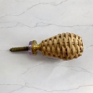 ลูกบิดหวายสานลูกบิดหวายลูกบิดตู้หวายลูกบิดลิ้นชัก - Product Image 1