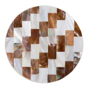 Sous-verres en nacre pour salon moderne, fournisseur en gros, best-seller - Product Image 4