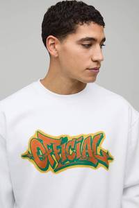 OEM Screen Printed <b>Custom</b> Men's Sweatshirt Personalized Long Sleeve Streetwear Casual Wear <b>Custom</b> Design Apparel Top Clothing - Product Image 3