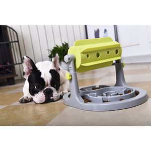 Ciotola Interattiva Rotante Roto Paw IQ per Alimentazione Lenta e Addestramento Cani - Product Image 2