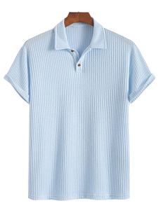 T-shirt de sport en coton 100% avec logo personnalisé imprimé, design original, polo pour homme, pour hommes - Product Image 3