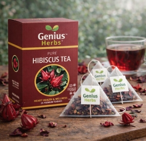 Sachets de thé Hibiscus Sabdariffa style classique, mélange de pétales frais séchés, boisson rafraîchissante pour la nuit, sachet en vrac, prix de gros - Product Image 1