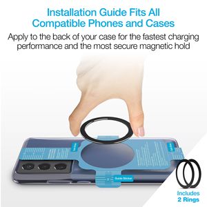 MagUP Set di 2 Anelli Magnetici per Accessori Telefono Compatibili con MagSafe - Product Image 5