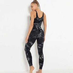 Custom <b>Size</b> <b>Plus</b> <b>Size</b> Women's Solid Dyed Yoga Set Apparel Seamless Breathable High Elastic Gym Bra Leggings Lace Rhinestone - Product Image 4