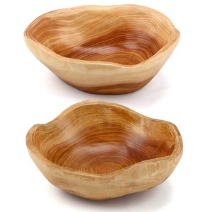 Pine <b>Wood</b> <b>Rustic</b> Rectangle Serving Bowls | Handcrafted Farmhouse Style Tabletop Use Wholesale - Product Image 1